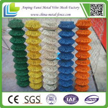 Color Coated Chain Link Fechten Materialien